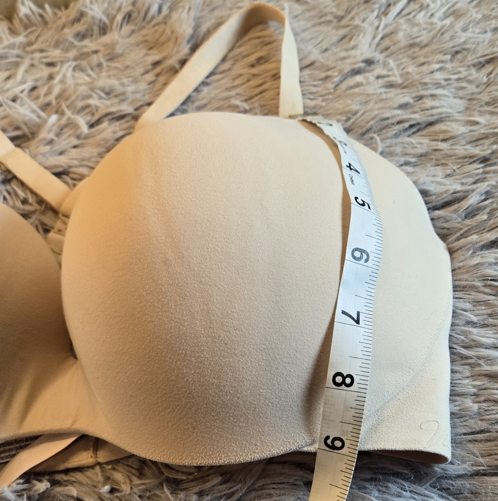Victoria's Secret Perfect Shape Cream Color Bra Size 38DD - Picture 9 of 14